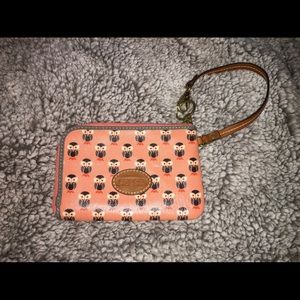 Fossil owl wristlet